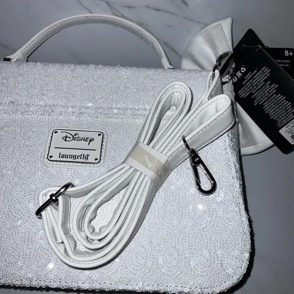 LoungeFly Disney Minnie sequin crossbody - Picture 10 of 11